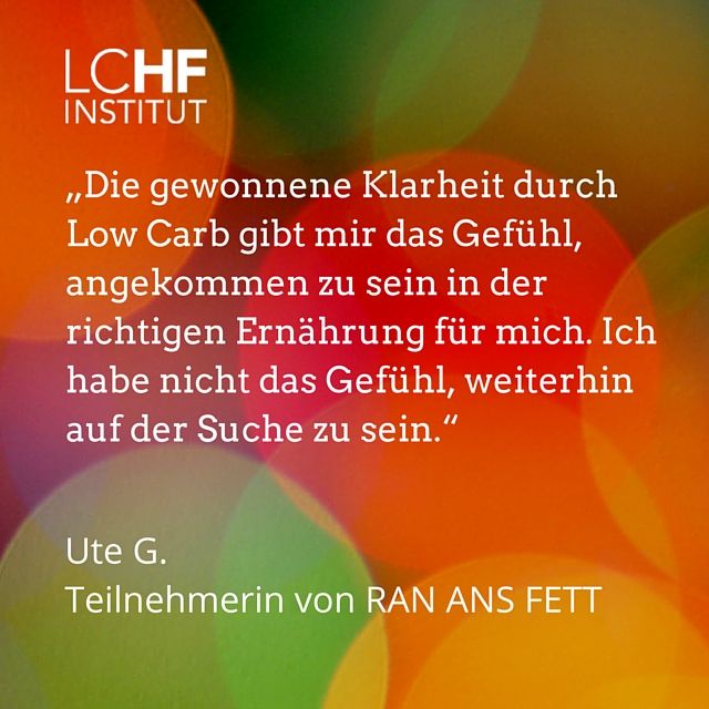 LCHF, Abnehmen ohne zu Hungern, Low Carb, Ran ans Fett, Online-Kurz, LCHF Erfahrungen